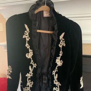 Nanette Lepore velvet jacket